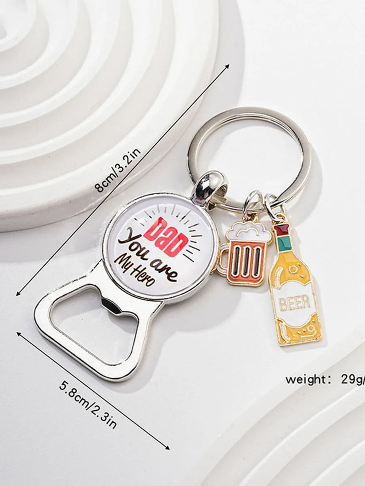 Father's Day Gift - Beer Bottle Opener Keychain