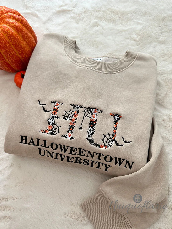 Halloweentown University Embroidery Sweatshirt