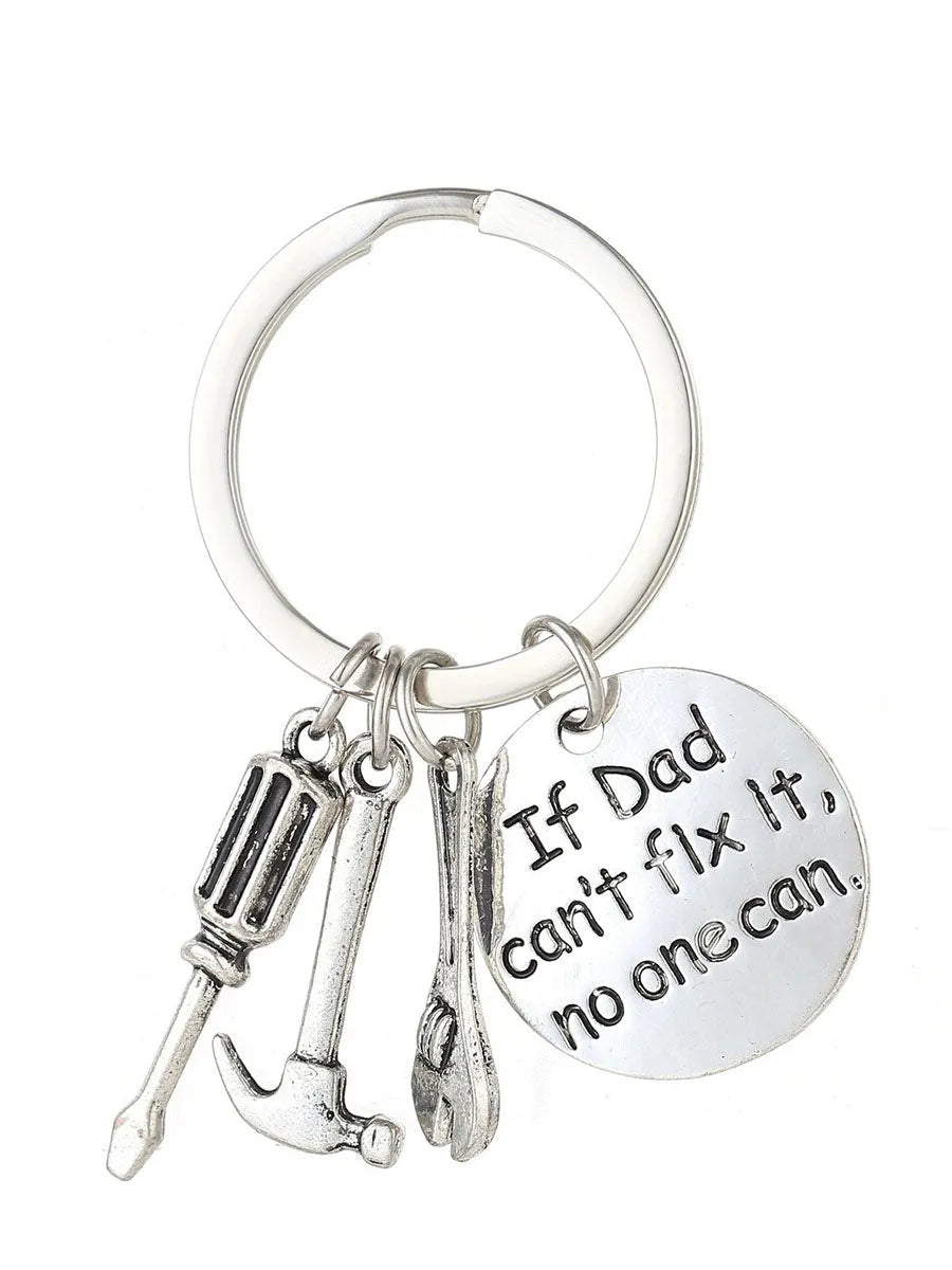 If Dad Can't Fix it No One Can Keychain